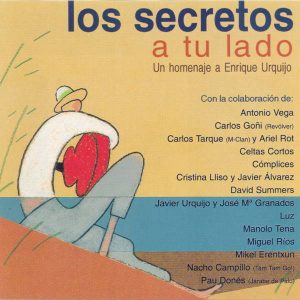 Portada de A Tu Lado, álbum tributo a Enrique Urquijo con colaboración de Celtas Cortos