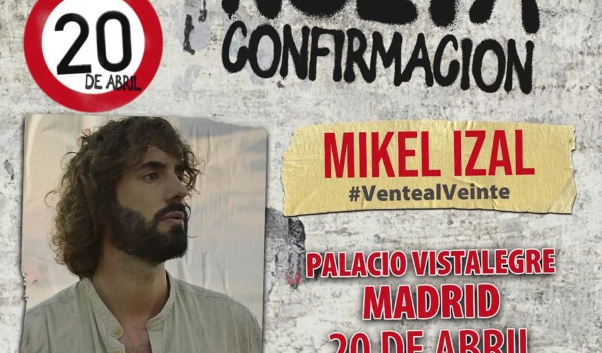 Celtas Cortos: Mikel Izal confirma su participación en el concierto del 20 de Abril en Madrid