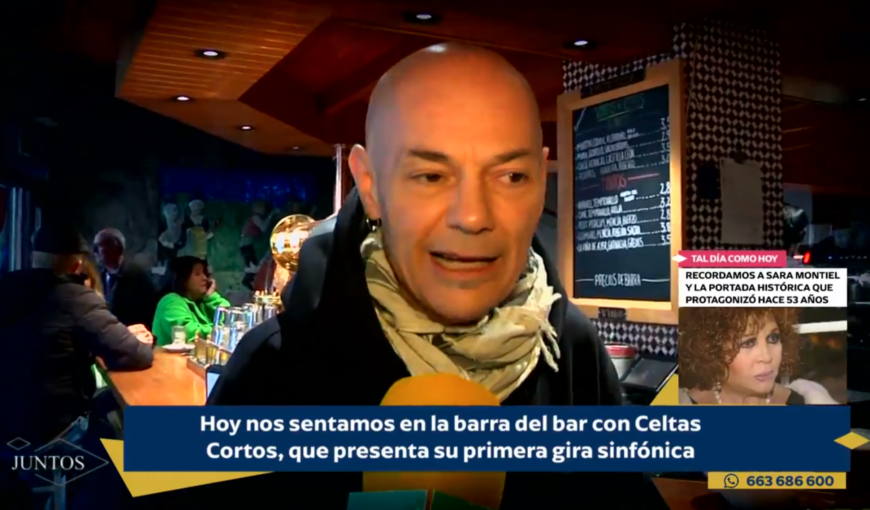 Celtas Cortos "en la barra del bar" de TeleMadrid