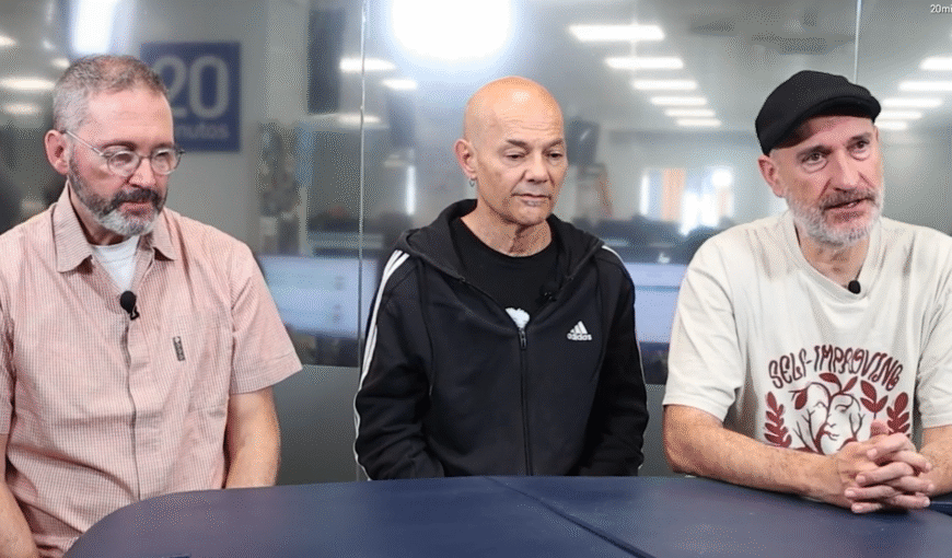 Celtas Cortos durante la entrevista de diciembre de 2025
